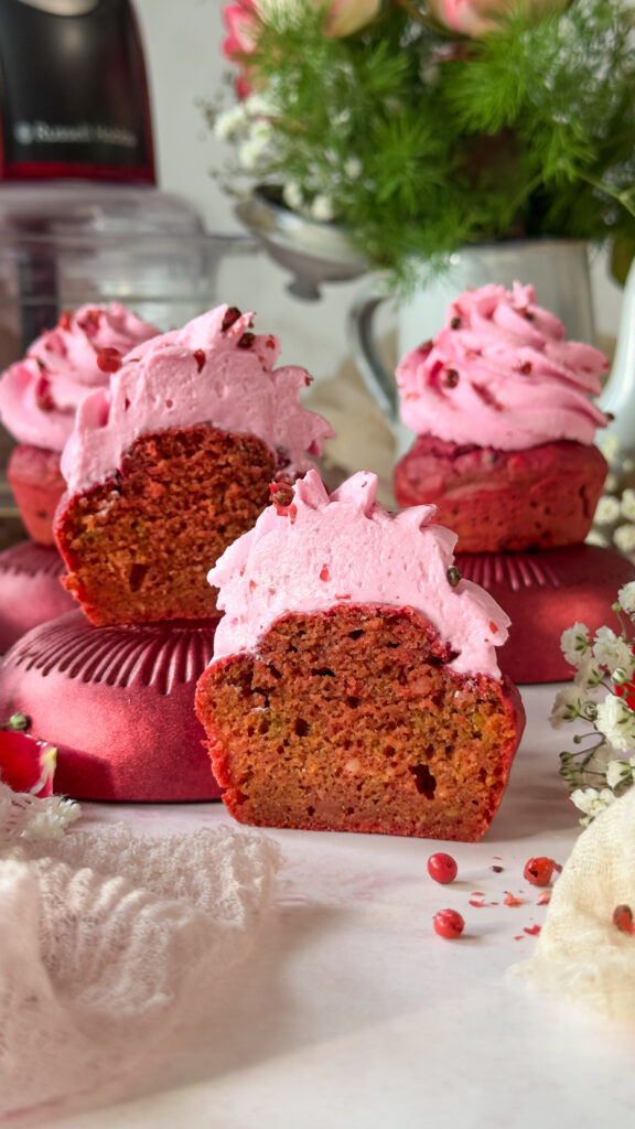frosting alla barbabietola per muffin salati veg