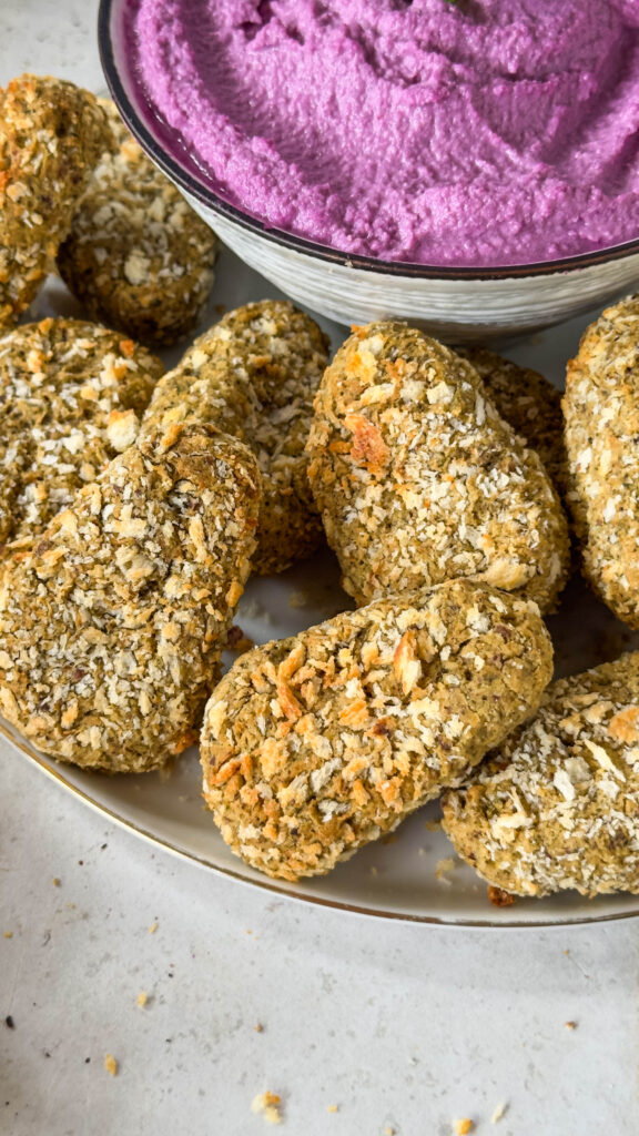 Nuggets di ceci in friggitrice ad aria