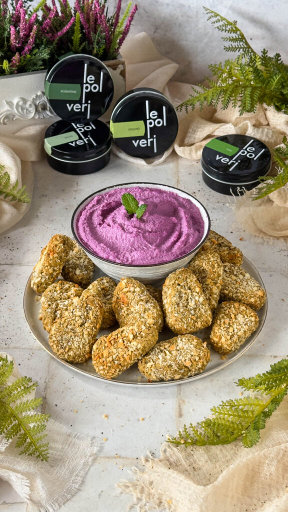 Nuggets di ceci in friggitrice ad aria