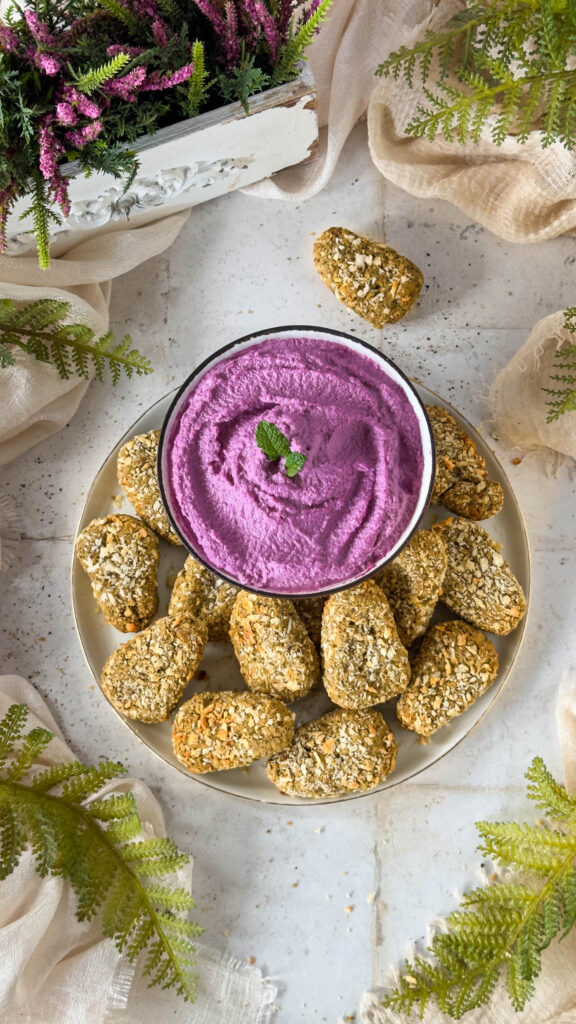 Nuggets di ceci in friggitrice ad aria