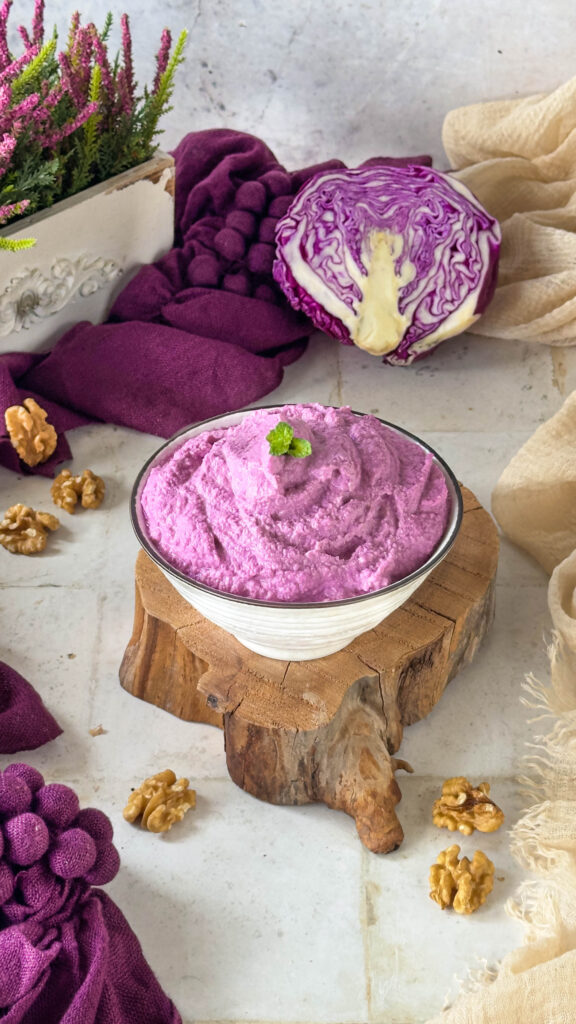 Pesto di cavolo cappuccio viola | ricetta vegetale