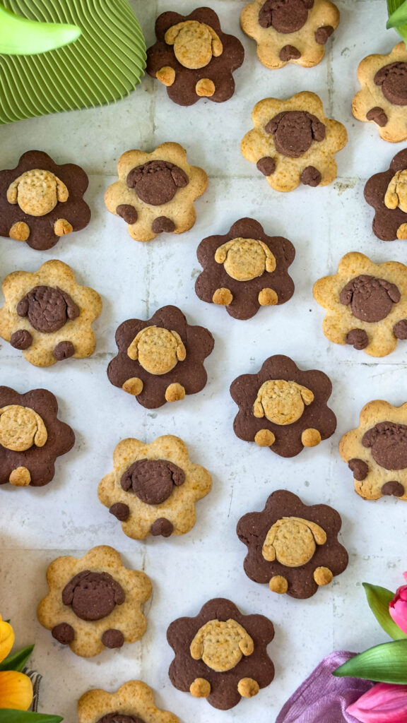 Biscotti pecorelle di Pasqua al miele – senza zuccheri raffinati