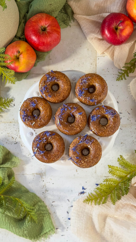 Donuts veg al burro di mele senza zuccheri raffinati