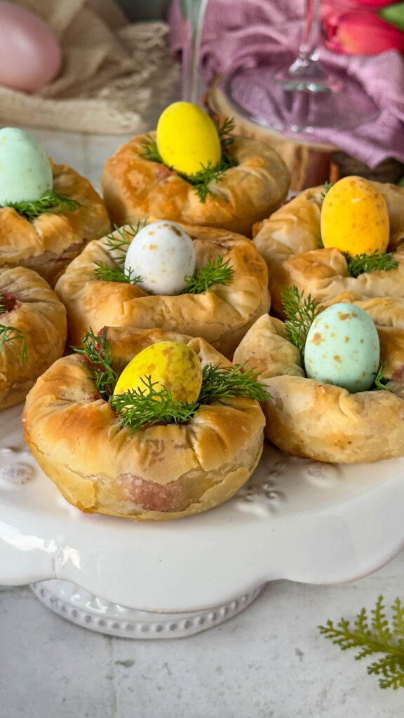 Nidi di pasta fillo dolci veg